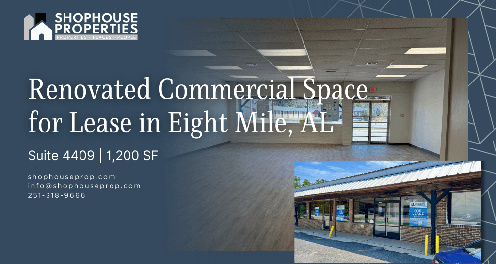 Renovated Commercial Space for Lease in Eight Mile,&nbsp;AL